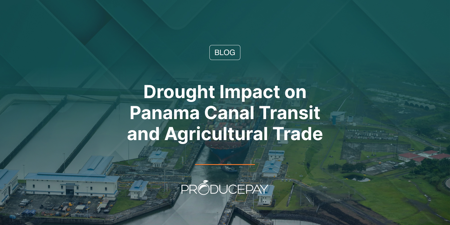 Drought Impact on Panama Canal Transit and Agricultural Trade