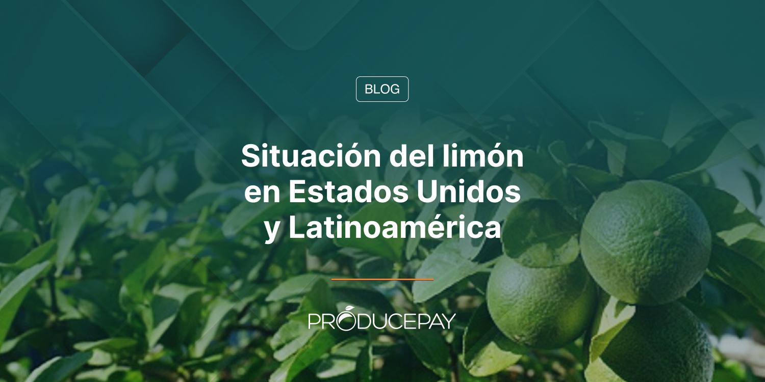 Situación del limón en Estados Unidos y Latinoamérica
