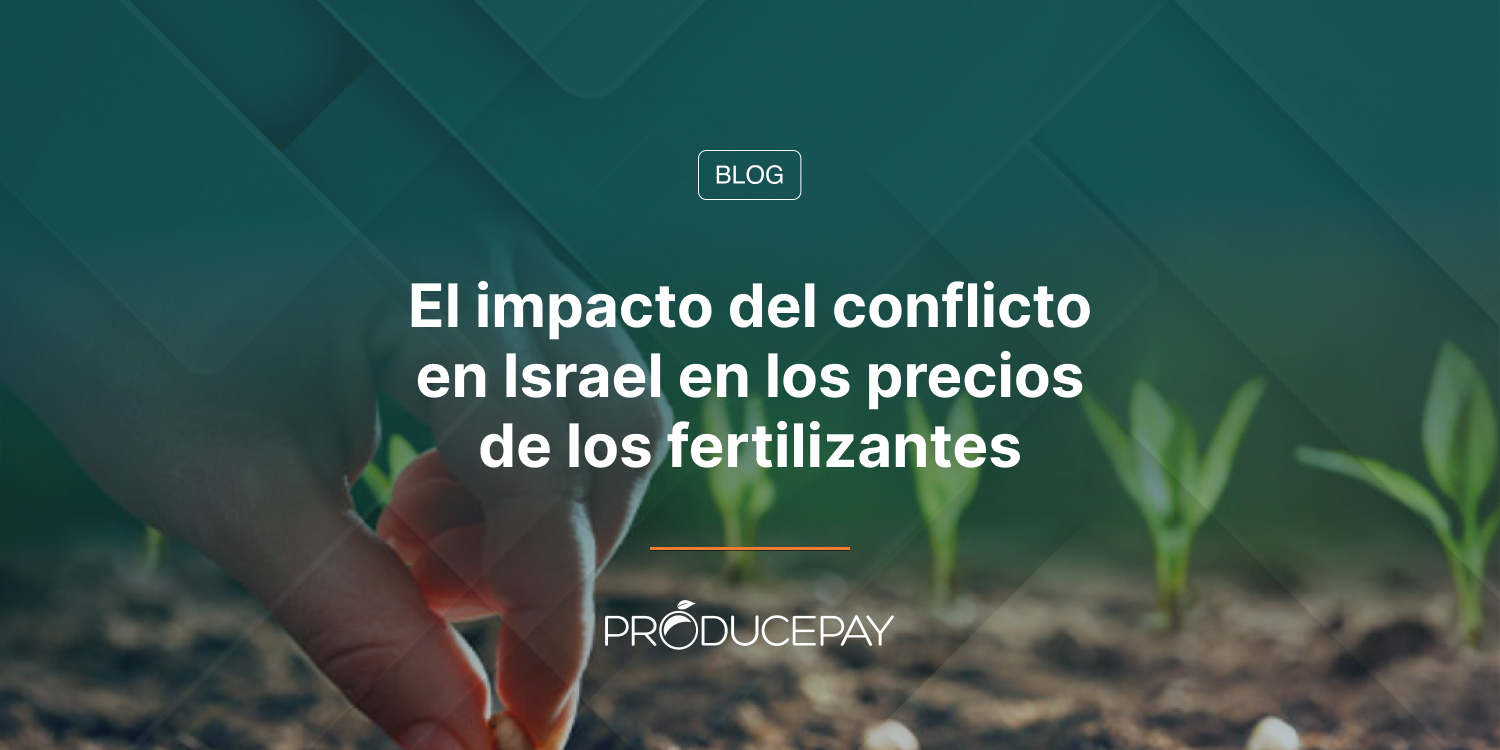El impacto del conflicto en Israel en los precios de los fertilizantes