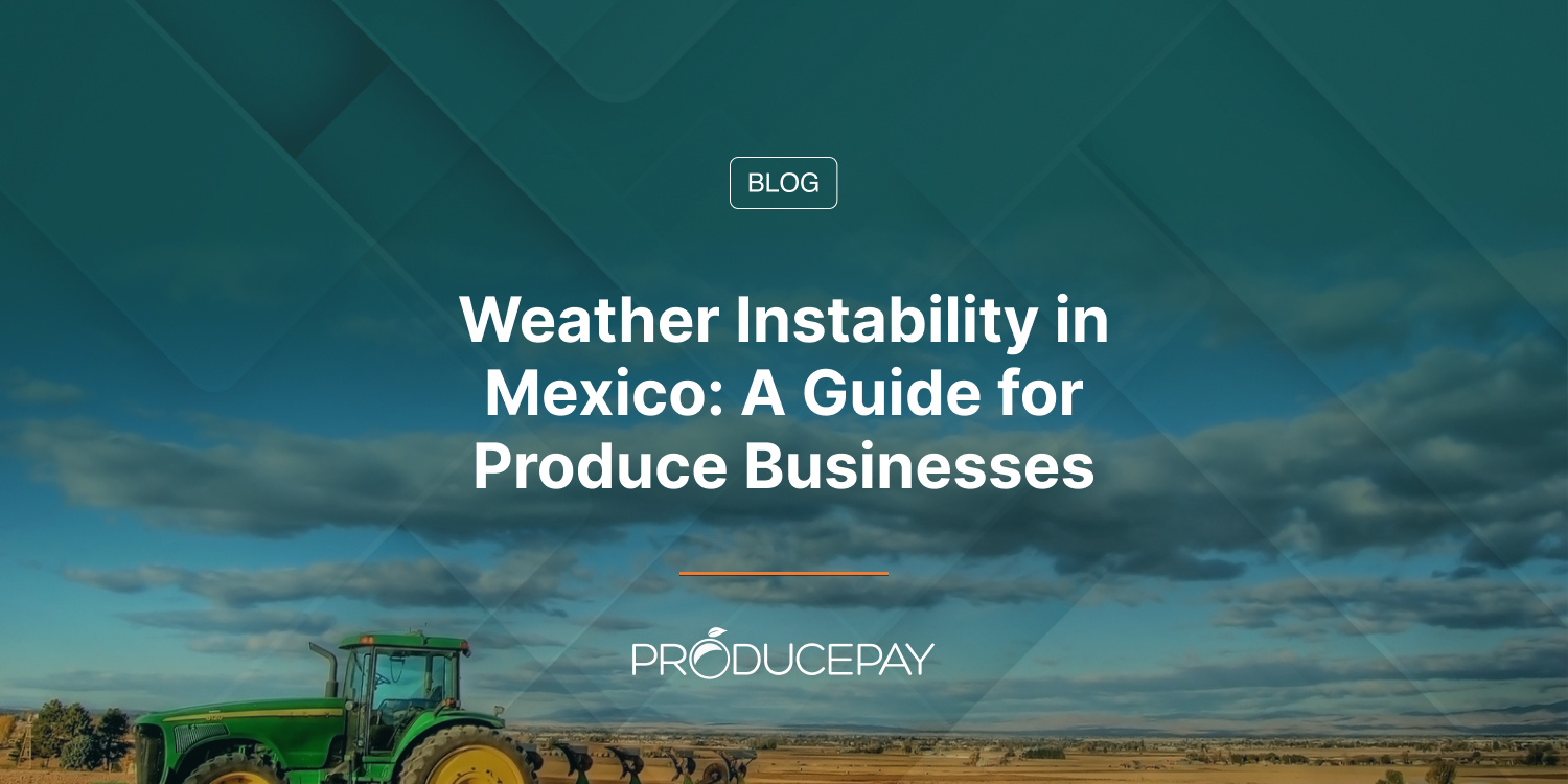Weather Instability in Mexico A Guide for Produce Businesses