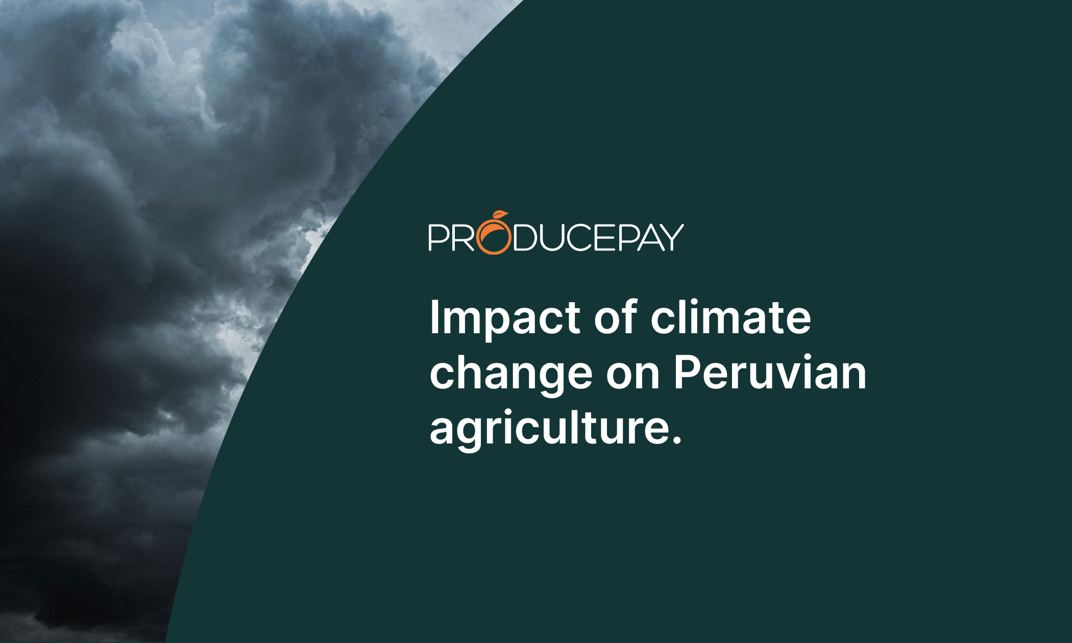 Impact of climate change on Peruvian agriculture