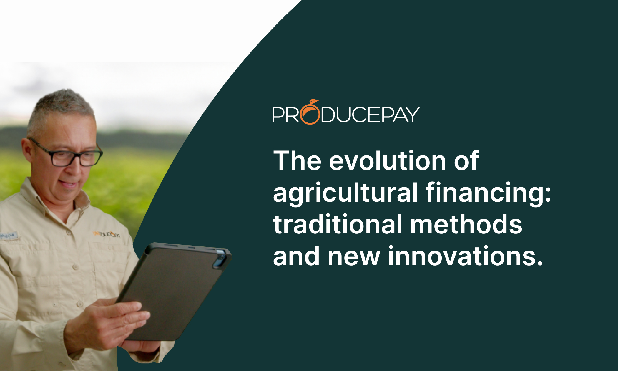The evolution of agricultural financing: traditional methods and new innovations